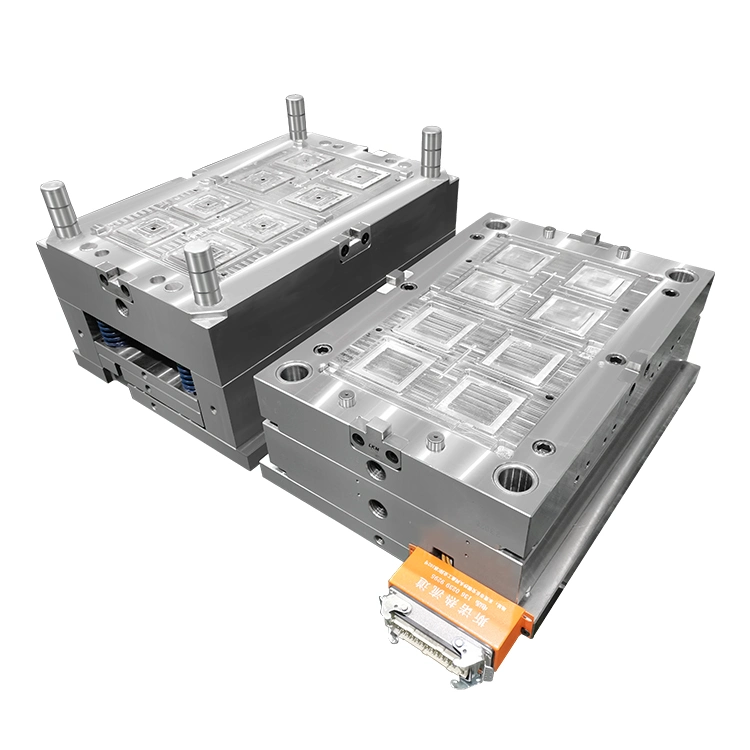 Molde China Inyección de plástico Moldes Factory Rendimiento de alta calidad/alto costo para caliente Molde del panel de interruptores de canal