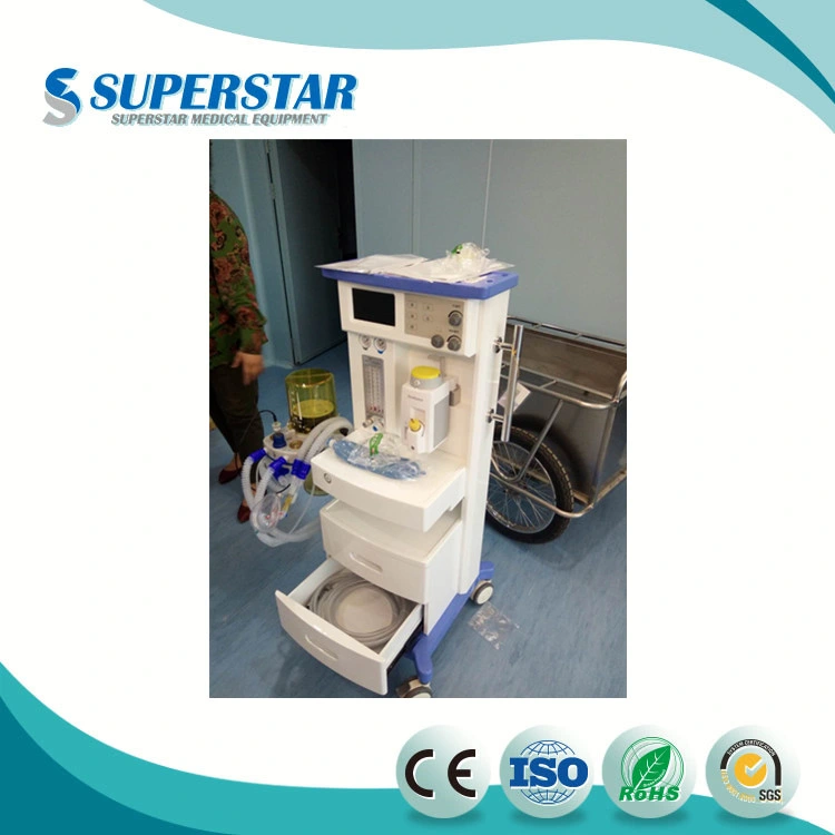 Superstar Medical China Supplier High Performance Compact Medical Equipment Anesthesia Machine S6100d