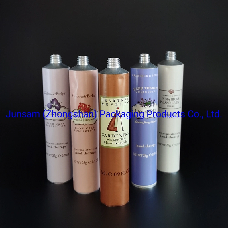 Aluminum Tube Soft Empty Metal Container Customized Offset Printing Packaging Factory Price