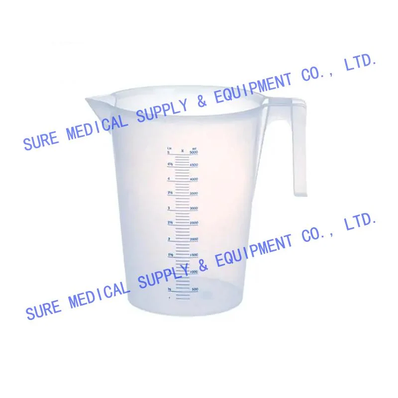 Customized Plastic Graduated Measuring Cup and Mixing Pitcher