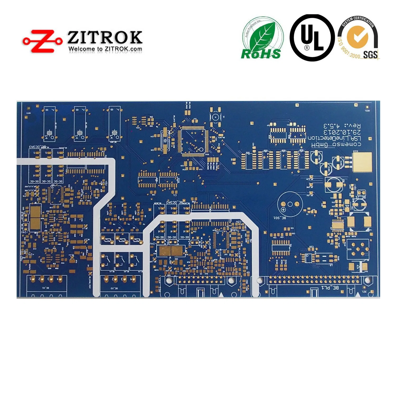 High Frequency Printed Circuit Board Rogers PCBA Circuit Electronics Board Assembly PCB Manufacturing and Assembly