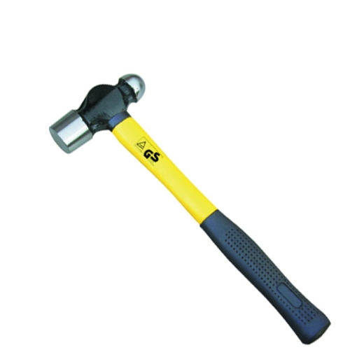 Construction Tools Carbon Steel Hardware Tools Round Head Hammer with Wooden Handle TPR Handle