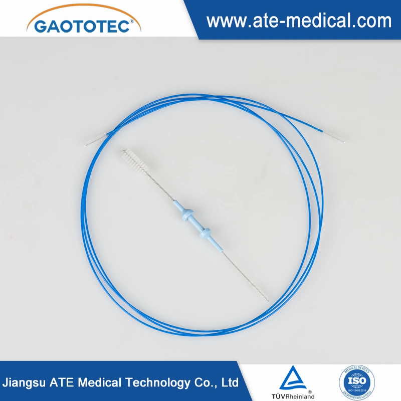La norma ISO Ce autorización Cfda desechables endoscópica Cepillo de limpieza