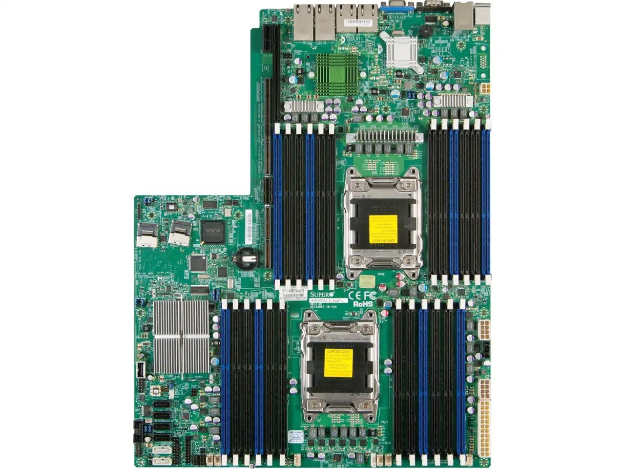 Supermicro X12ddw-A6 X10drd-I C7X99-OCE-O X9drw-3ln4f+ X9srh-7f ATX X8DTG-QF Hauptplatine