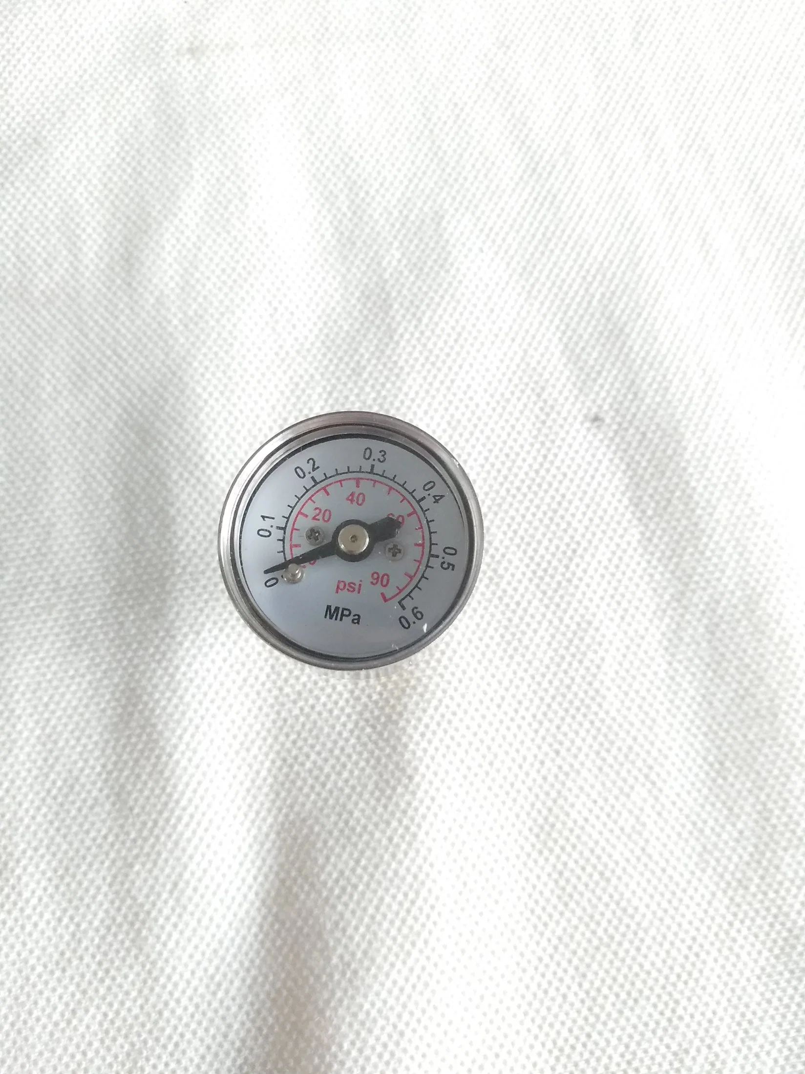 High Precision M8*1 Thread 25mm Mini Air Pressure Gauge