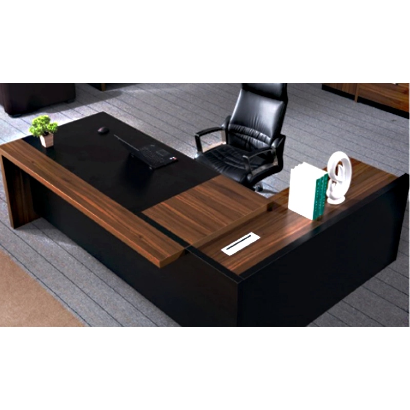 Melamine Modern Office Furniture L Shape Wood/Wooden Executive Desk Table