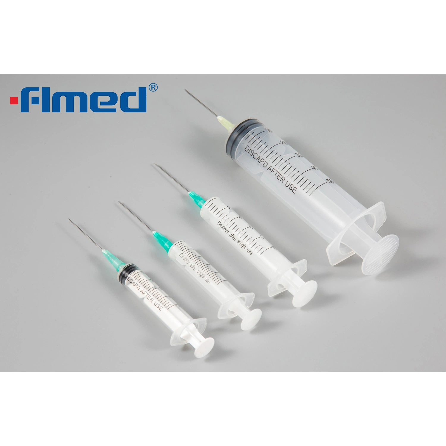 Disposable Medical Syringe with Needle Luer Slip/Lock