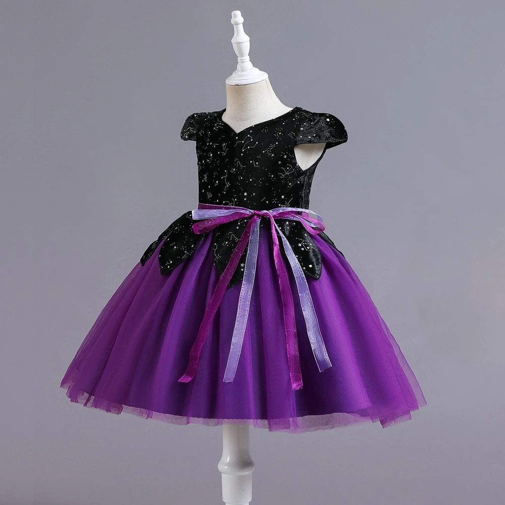 Halloween Fashion Clothing Cotton Comfort Kids Designer Clothes Lovely Baby Frocks Design Girl Dresses