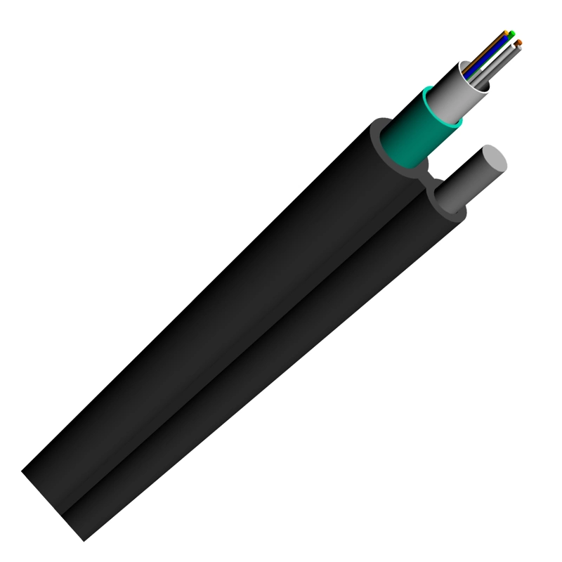 Outdoor Single Mode G652D/G657A Loose Tube 24 Core Aerial Optical Fiber Cable