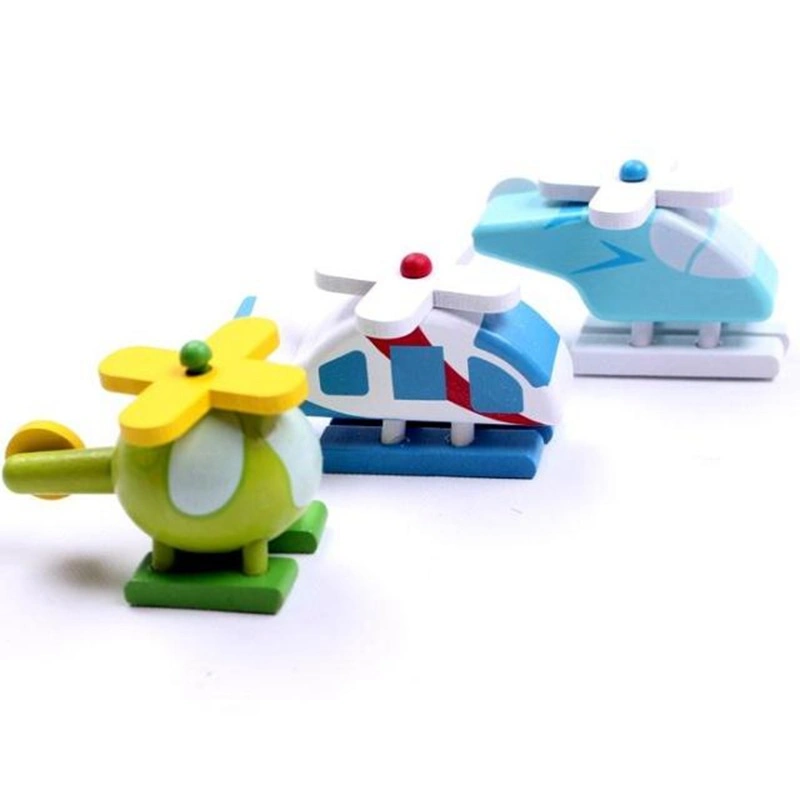 Mini Wooden Car Airplane Toy for Children