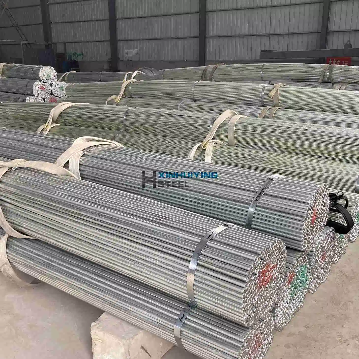 Hot Dipped Galvanized Steel Round Bar 8mm 12mm 16mm Diameter Cut Any Length Zinc Coated Round Bar