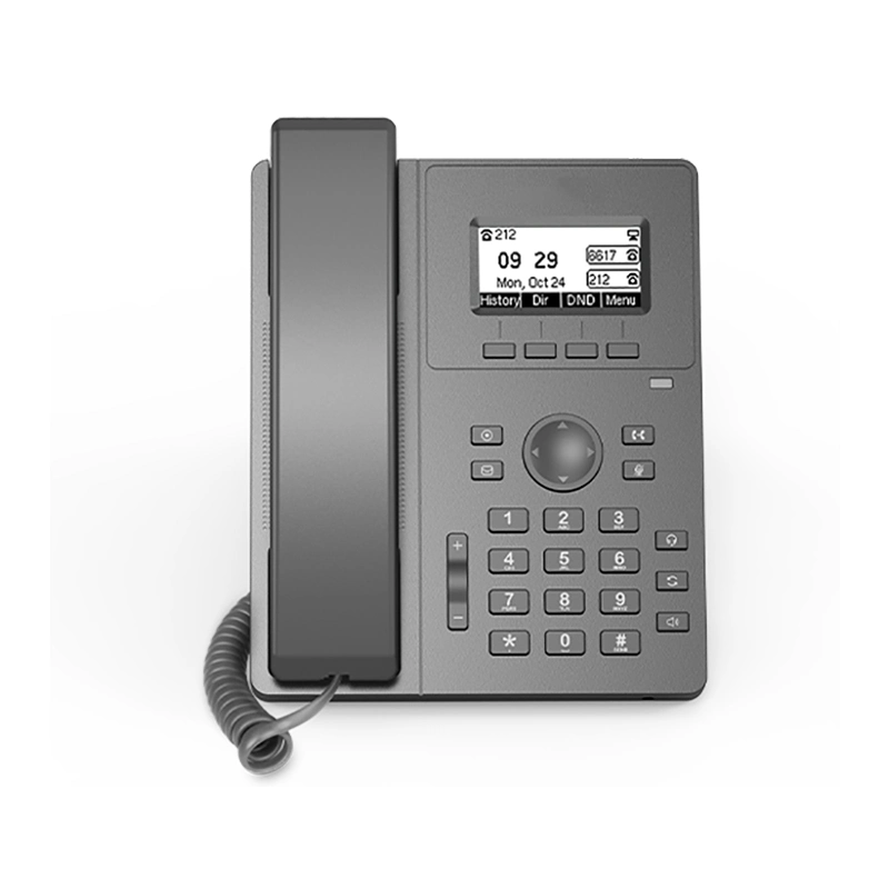 Novo IP de PBX de voz HD PoE HWD-P10p 2 original Telefone