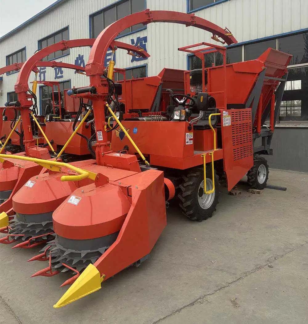 Maize Silage Harvesting Mini Corn Combine Harvester Machine