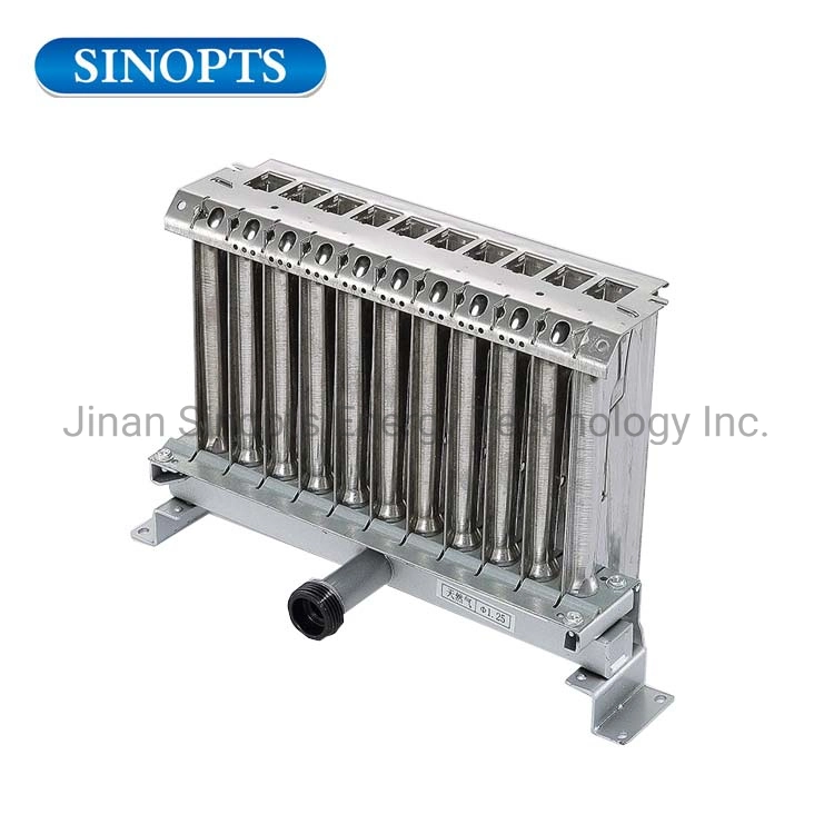 10 Rows High Quality Low Nox Emission Gas Burner for Wall Hung Gas Boiler