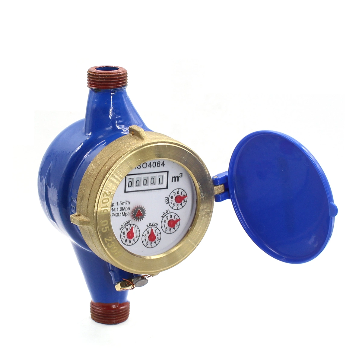 High Quality Digital Display Water Meter Brass Water Meter