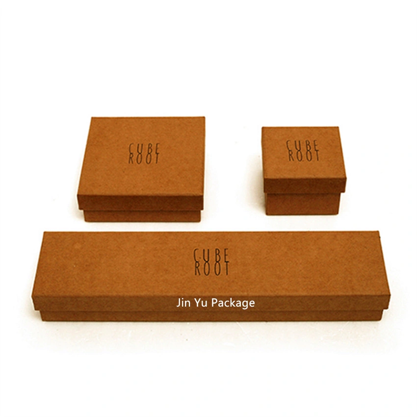 Papel de papelão populares personalizados de joalharia exibir caixas de Embalagem Definido