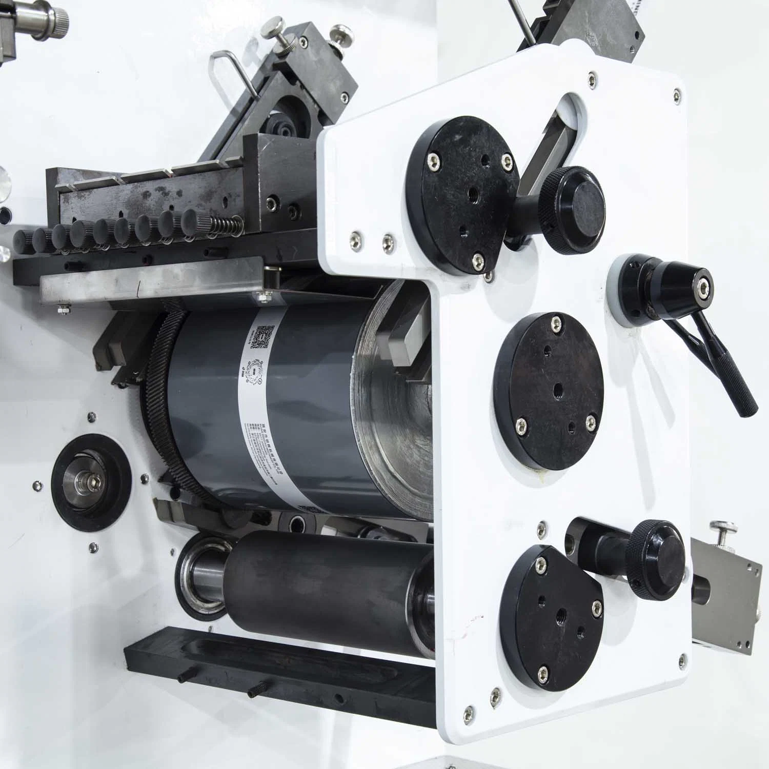 Máquina de impresión Flexo de etiquetas tejidas de doble cara automática