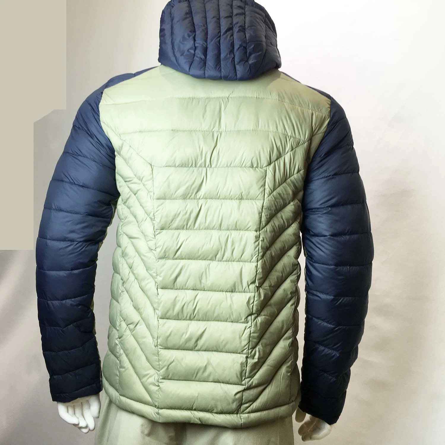 Winter Men's Nylon Fashion Padding Keep Warm Filling Jacket Fake Down Jacket