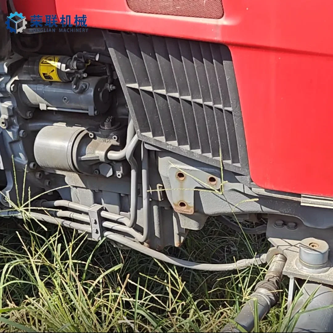 Second-Hand Ferguson 4707 Cabin Transportation Compact Tractor with Plough