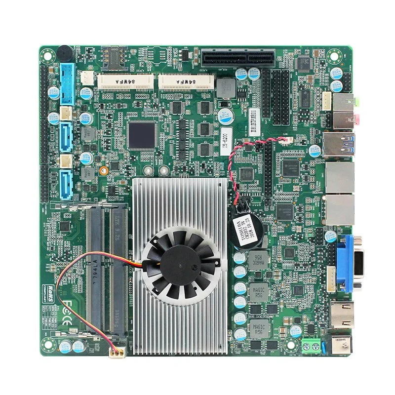 I3 Motherboard DDR4 6COM 10USB SATA Mainboard 4RS232 Msata I5 2RS422/RS485 I7 1LAN Mini Itx Mother