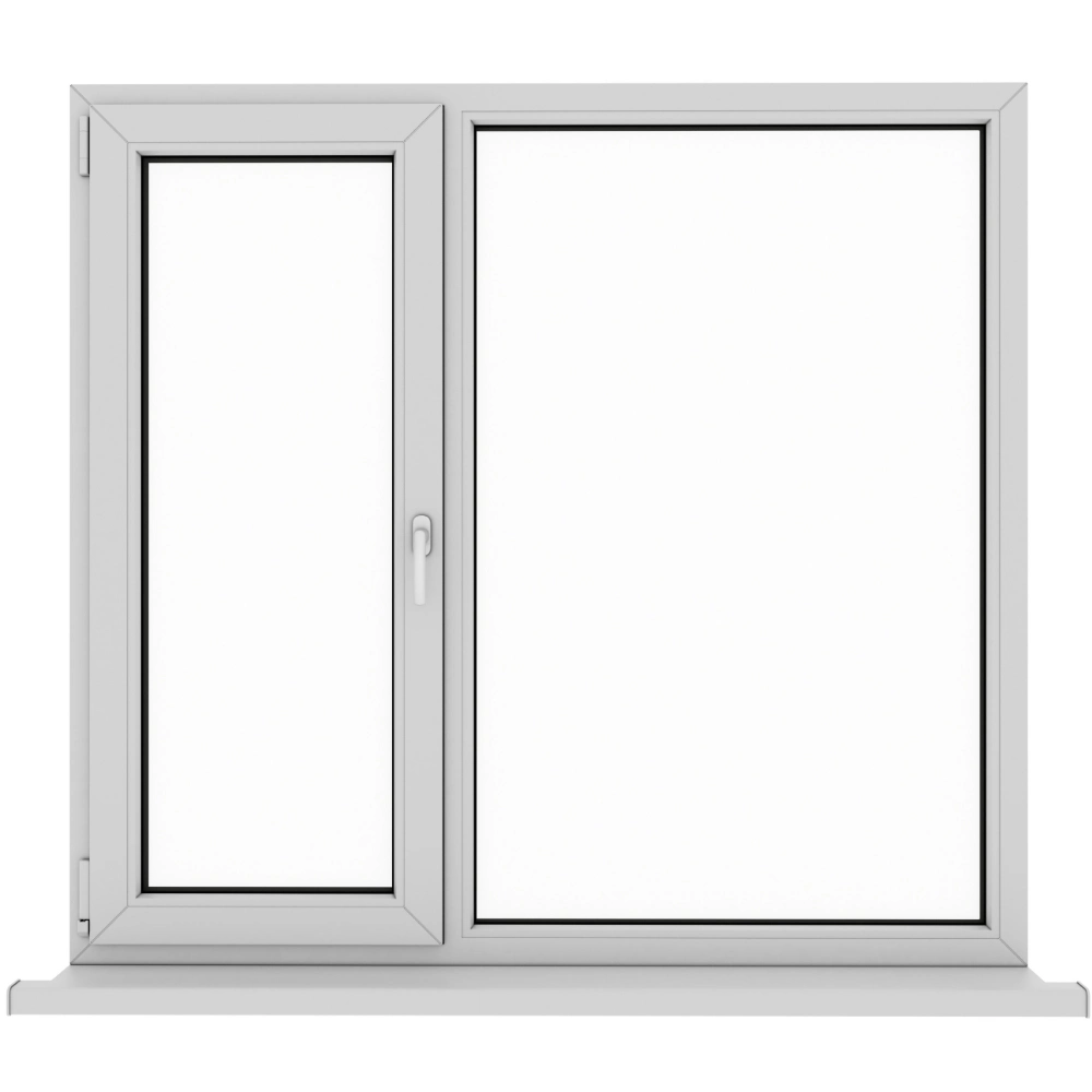 precio de fábrica Vertical de buena calidad térmica de doble acristalamiento de aluminio de salto de Casement Window