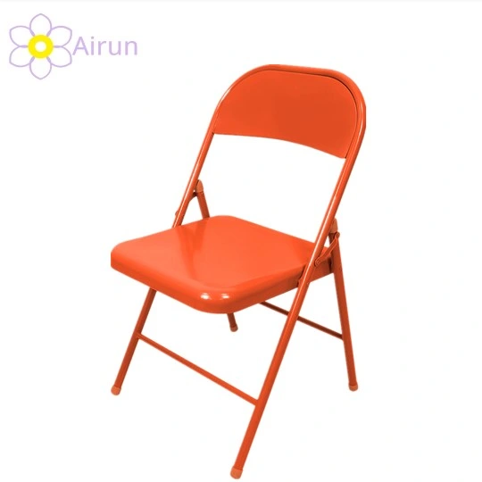 Wholesale/Supplier Outdoor Foldable Chair Party Wedding Event Garden Chairs Colourful Portable Metal Folding Chair