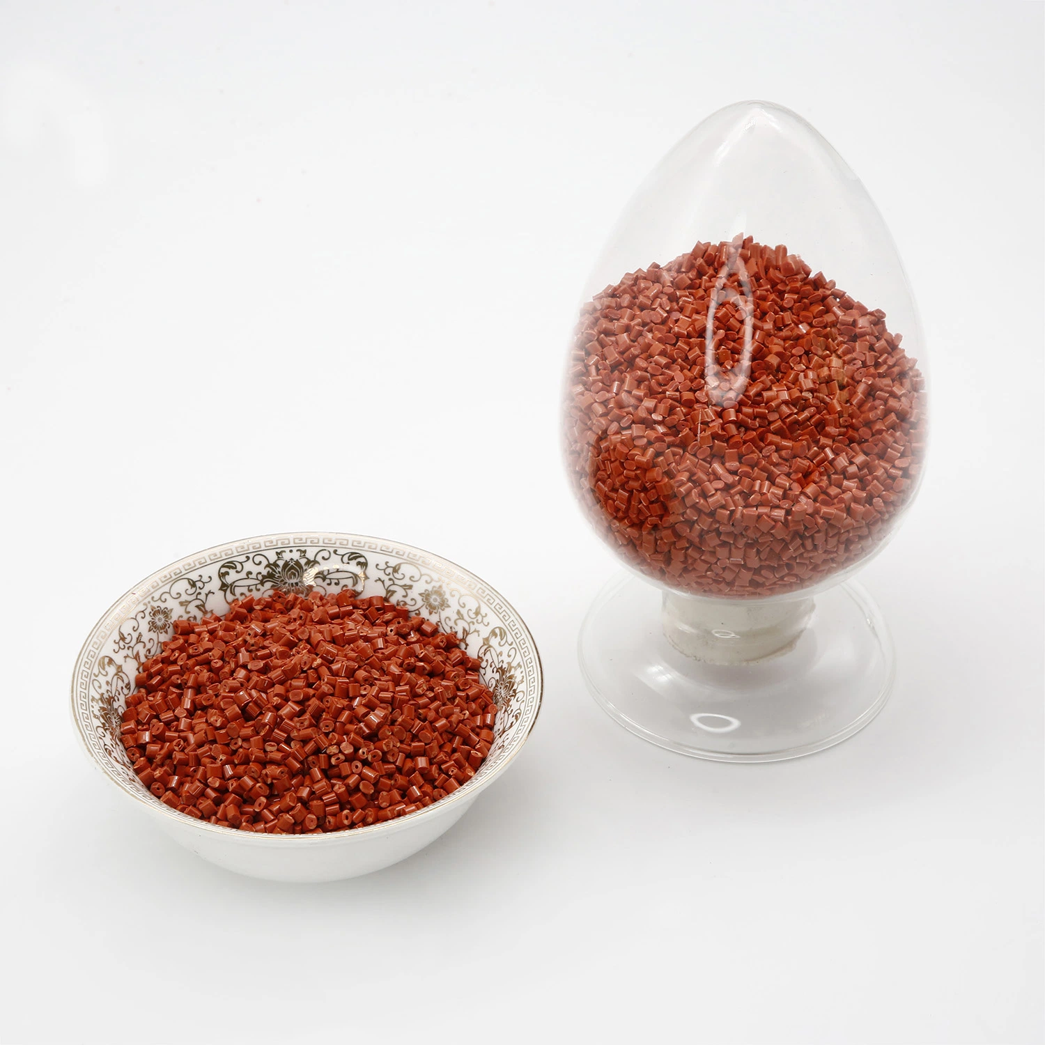 Brown ASA Granule Plastic Material for Resin Roof PVC Resin with Extrusion Machine