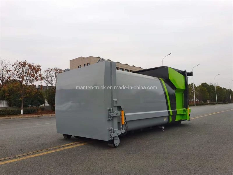 New Fashion 18m3 20m3 22m3 Match with Hooklift Garbage Truck Mobile Compression Garbage Container Price