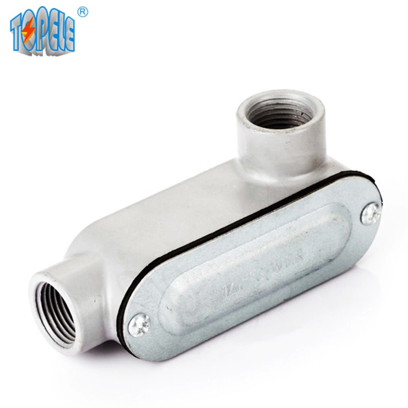 T Threaded Rigid Aluminum Conduit Body &#160; with Cover