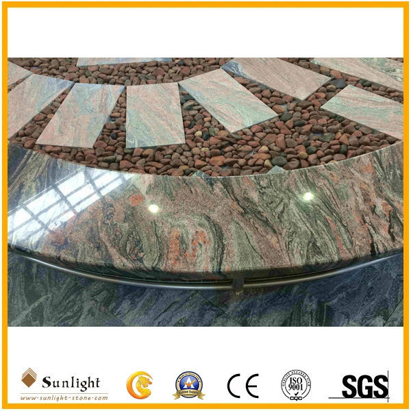 Hot Sale Polished Multicolor Red Granite for Flooring, Wall Tiles