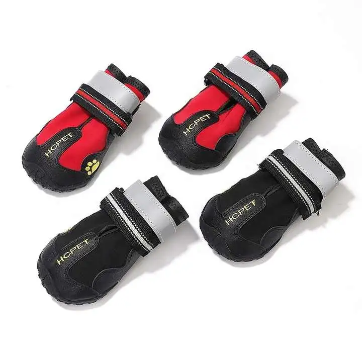 Fashion Antislip Outdoor Waterproof Large Pet Dog Shoes