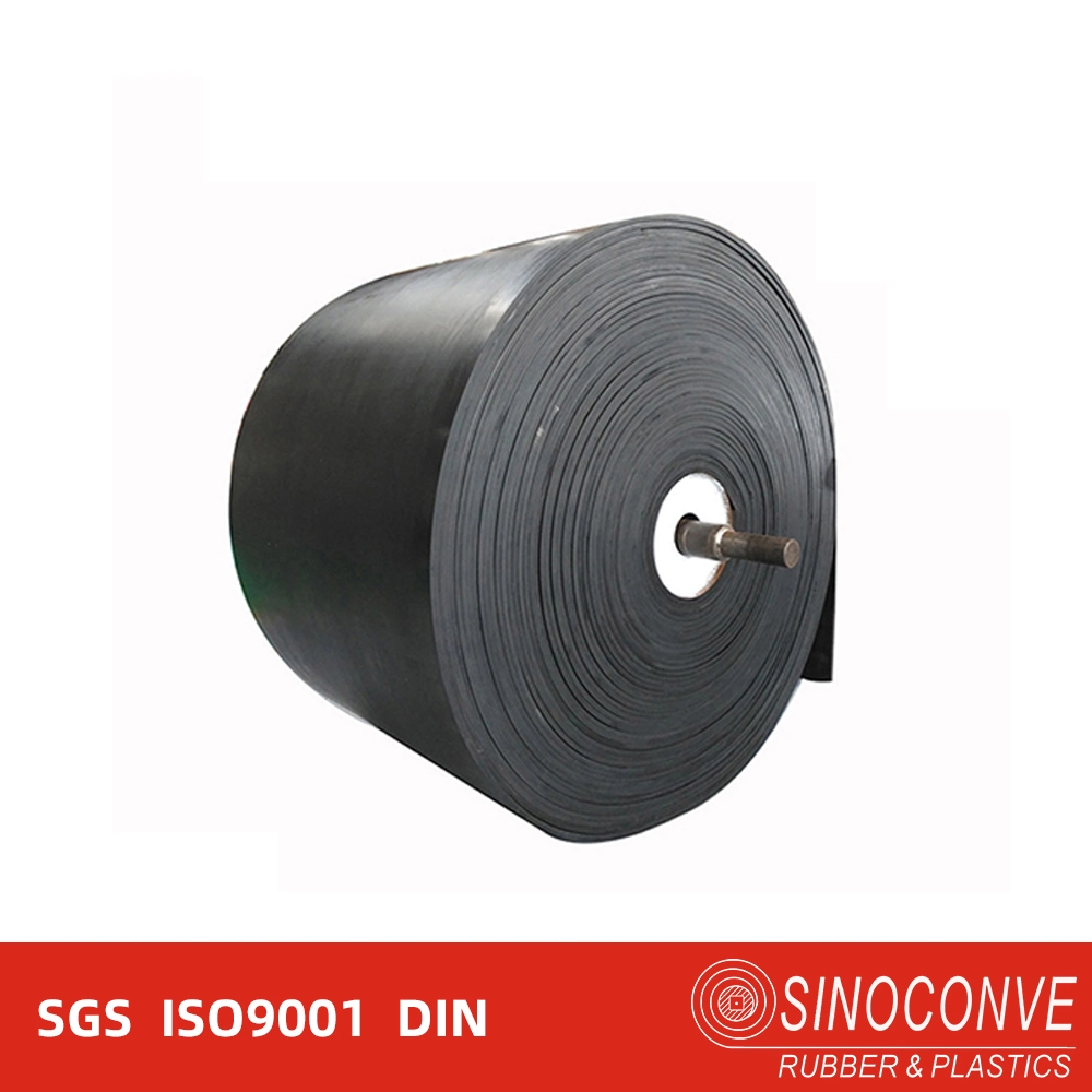 High quality/High cost performance  Ep Fabric Rubber Conveyor Belt for Inclined Conveying, Packaging Industry, Processing