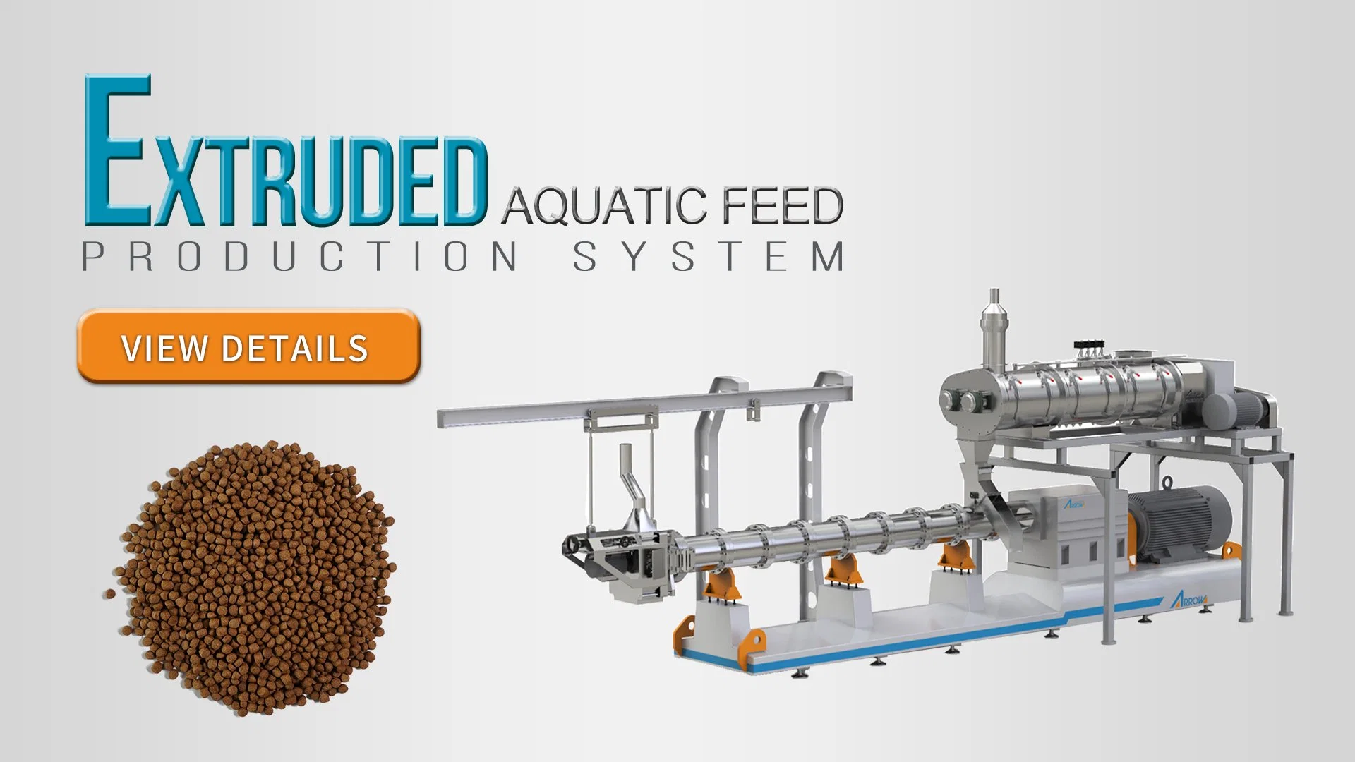 Complete Floating Fish Feed Making Machine Production Line Mixer 300 to 400kg Per Hour Floating Fish Feed Plant