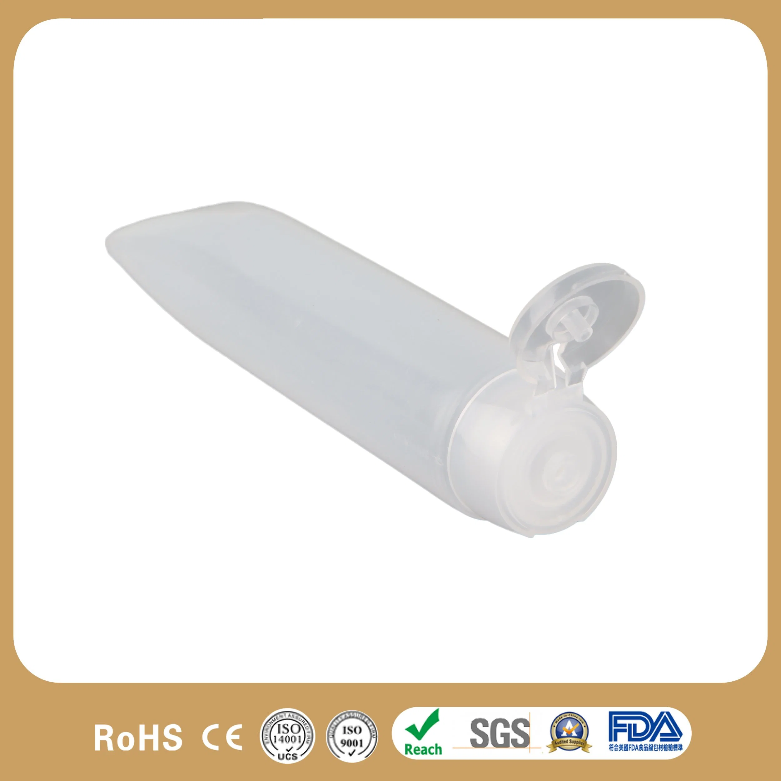 100g Custom Plastic Hair Care Lotion Packaging Soft Tube