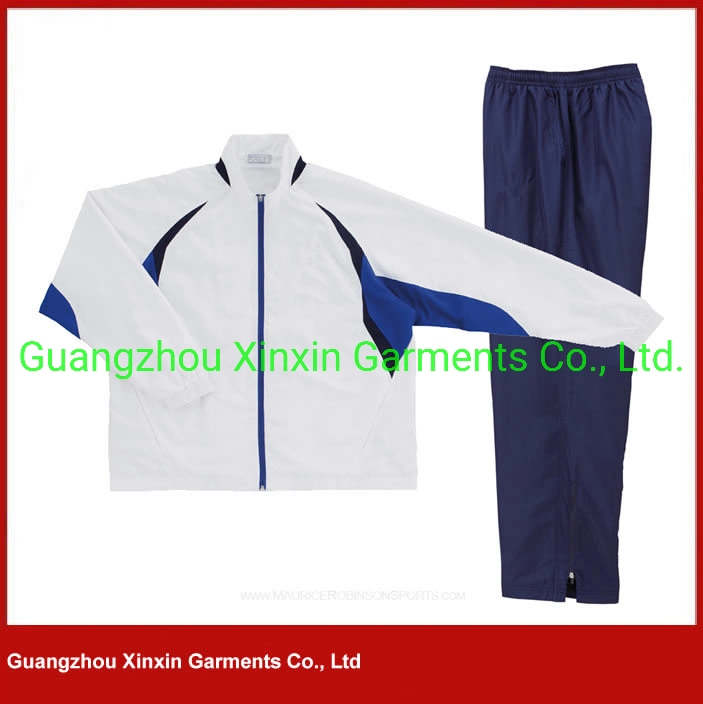 Personalisierbare günstige Polyester Sport Track Suit tragen für Männer (T11)