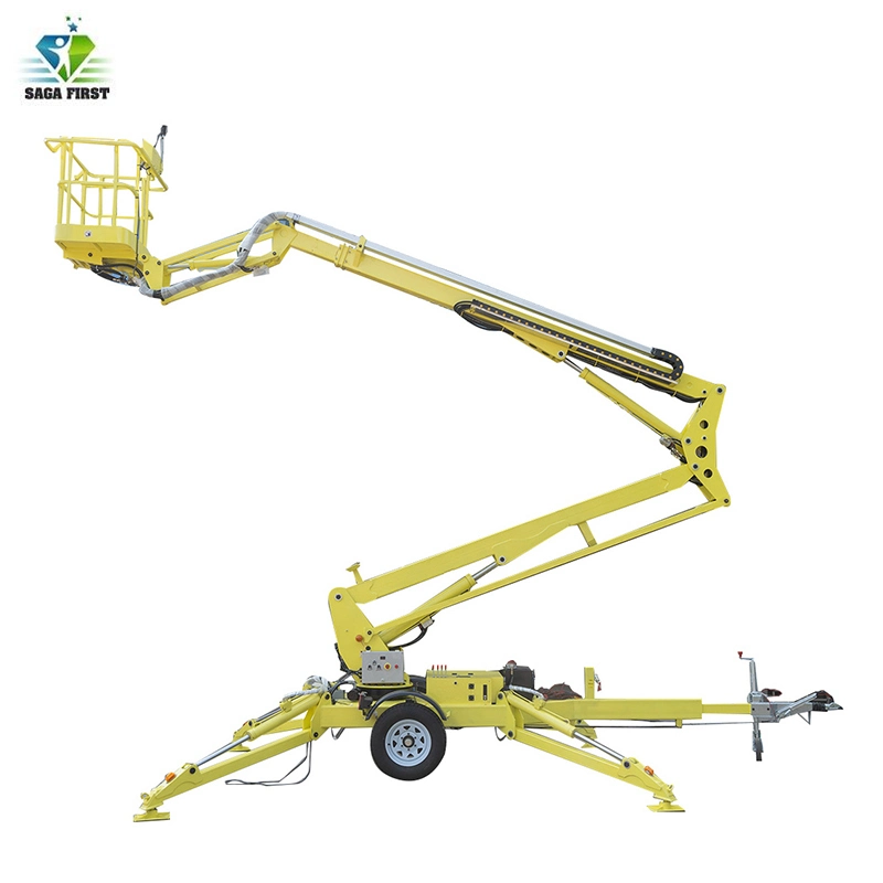 China Cherry Picker Spider Lift Man Boom Lift Aerial Work Platform