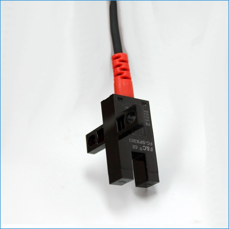 5mm Slot U-Shaped 4-Wires FC-Spx303 NPN. No. Nc Photoelectric Sensor