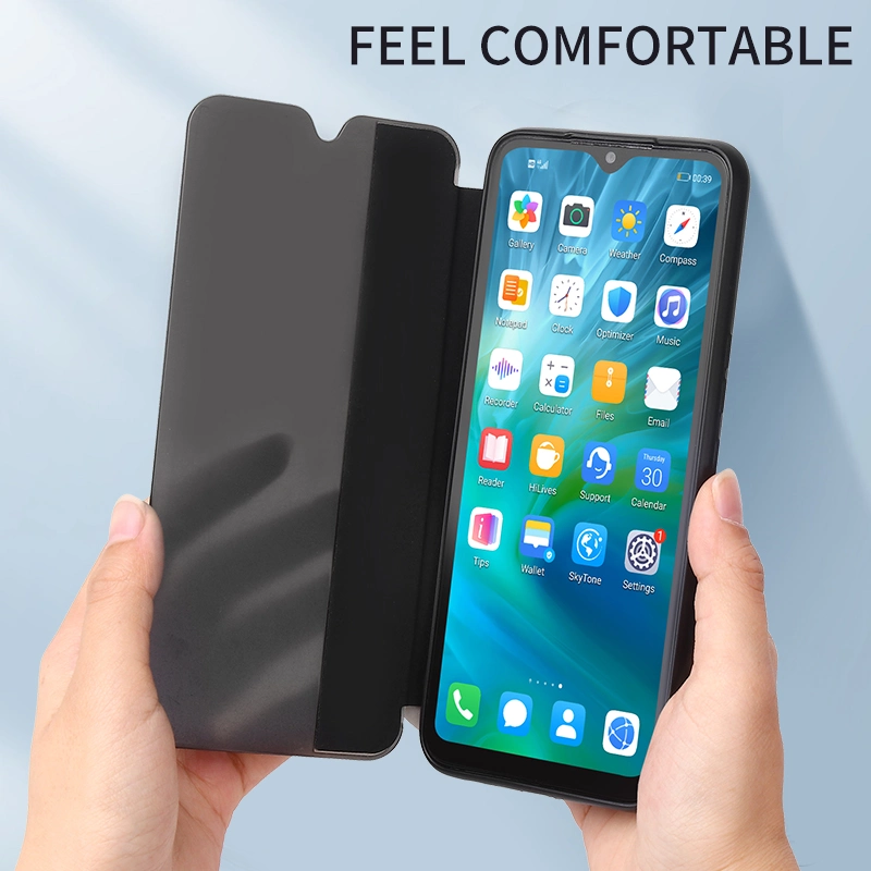 Wholesale Leather Smart View Flips Phone Case Tecno Camon 19 Neo Pop6 PRO