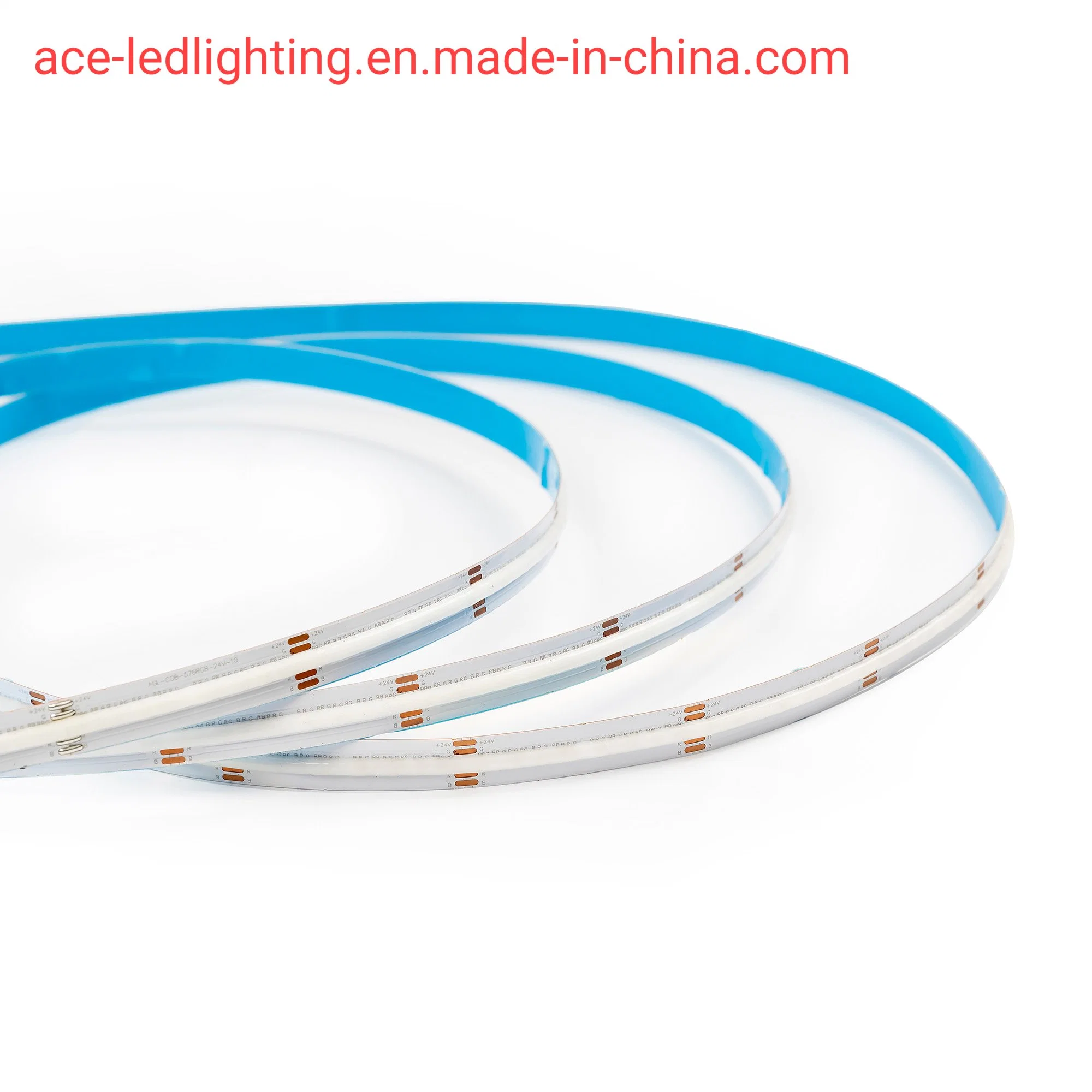 Nouvelle arrivée COB LED Flexible RVB de bandes avec couleur d'IC Chasing COB des bandes de LED