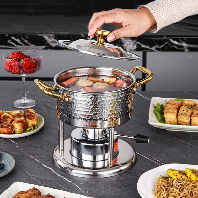 Alcohol Fuel Buffet Food Heating Hot Pots Cookware