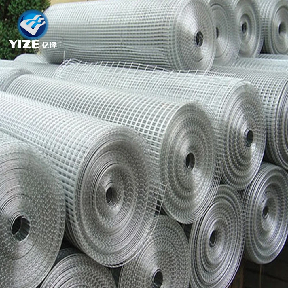 China Supplier 1/4" 1/2" Stainless Steel Welded Wire Mesh / 10 Gauge Galvanized Welded Wire Mesh