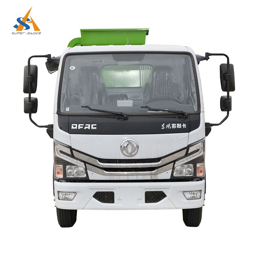 Super-Above Kitchen Garbage Collection Truck, Dongfeng 4X2 6X4 Type 10 Cubic Meters Tank Capacity Kitchen Refuse Truck, Garbage Collection Truck