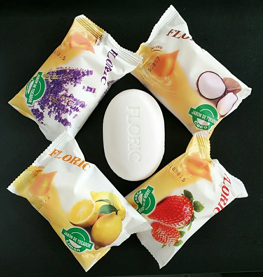 Hot Sale White 100g Colorful Fruit Natural Soap