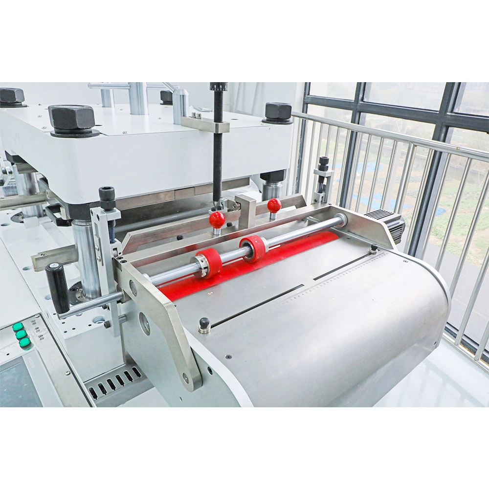 Automatic Adhesive Barcode Sticker Label Die Cutter Machine and High Precision Cutting Machine