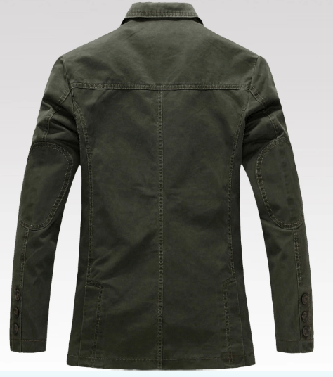 Wholesale/Suppliers OEM Latest Design Men&prime;s Autumn Business Casual Outdoor Washed Cotton Jacket