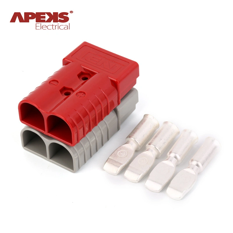 Power Connector 50A 120A 175A 350A Quick Connect Bipolar Forklift Connector Plug Socket Forklift Battery Cable Supplier