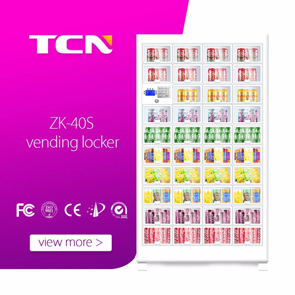 TCN Wasser/Lebensmittel/Geschenke Verkaufsmaschine Tcn-ZK-19s for Sales