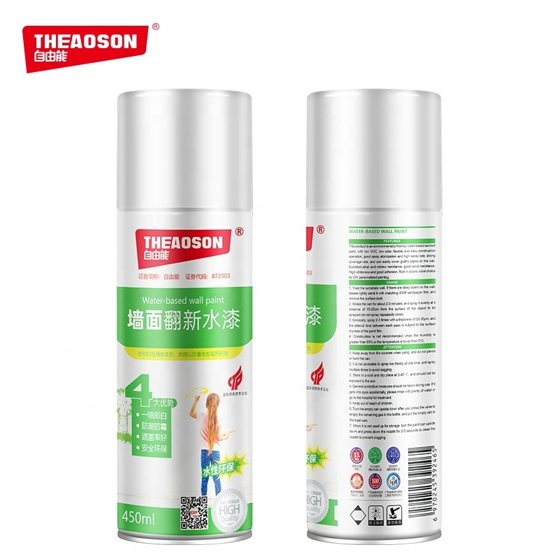 Theaoson Fast Drying Water Based Wall Renovation Spray Paint