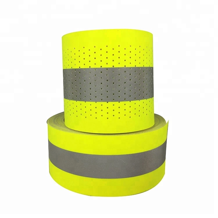 Flame Retardant Fabric Sewing on Fireproof Safety Clothing Warning Tape