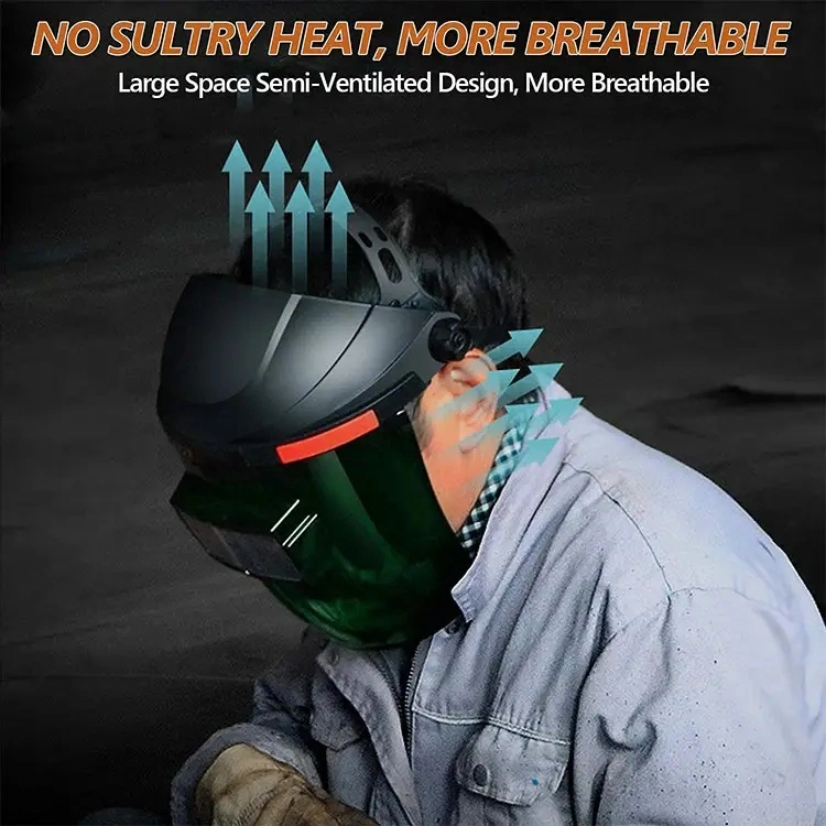 High quality/High cost performance  Welding Helmet Manufacturers Wholesale/Supplier Portable Welding Helmet Face Shield Screen